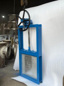 KNIFE-EDGE-GATE- VALVE